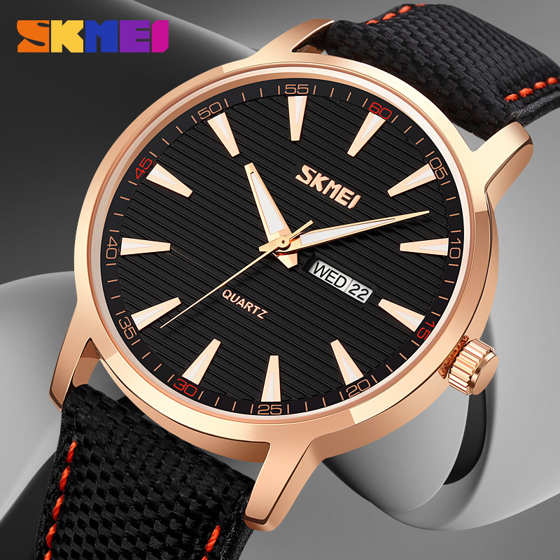 SKEMI Multifunctional Waterpro - Canvas Strap Watch 评论和价格