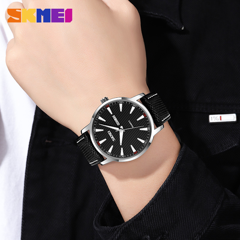 SKEMI Multifunctional Waterpro - Canvas Strap Watch 评论和价格