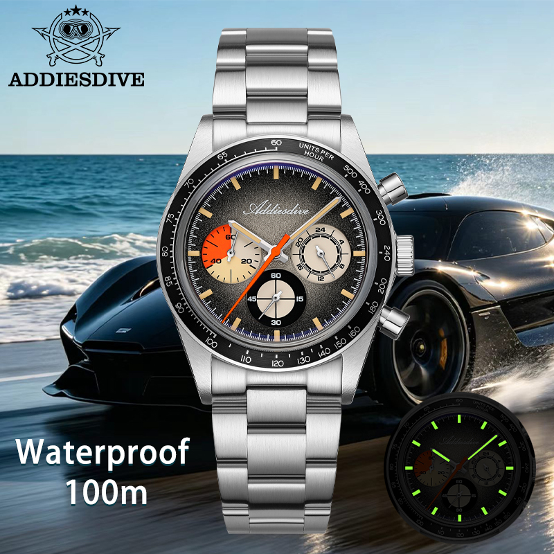 ADDIESDIVE 2026 NEW Chronograp - Tropic Strap Vintage 评论和价格