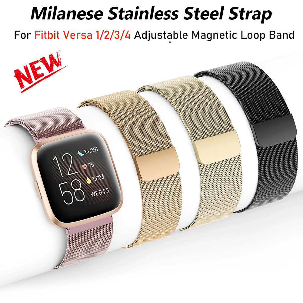 Milanese Strap for Fitbit Vers - Milanese Loop Magnetic 评论和价格
