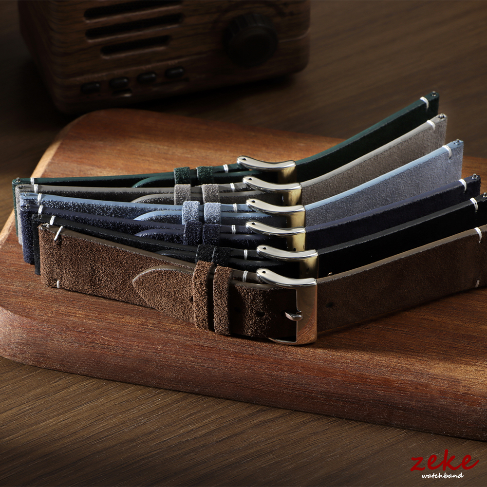 20mm 22mm Wristband Quick Rele - Suede Strap Watch 评论和价格