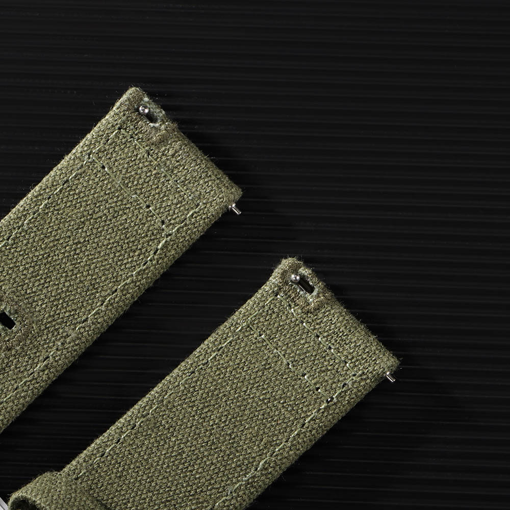 Nylon Woven Canvas Watch Band  - Canvas Strap Watch 评论和价格