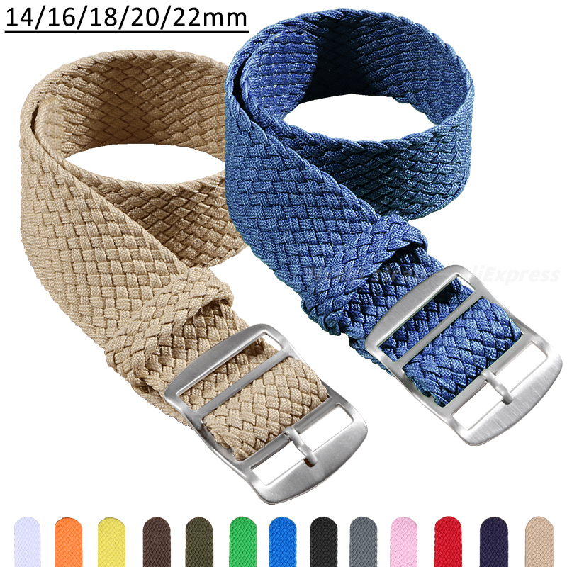 14mm 16mm 18mm 20mm 22mm Nylon - Perlon Strap Woven 评论和价格