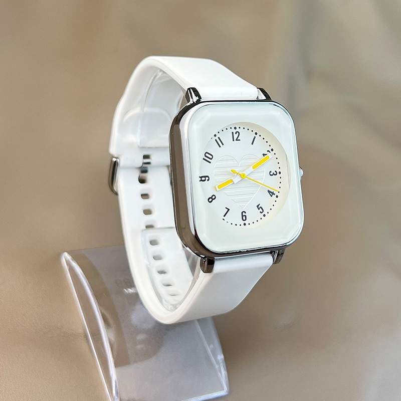 Fashion Minimalist Women Quart - Silicone Band Women 评论和价格