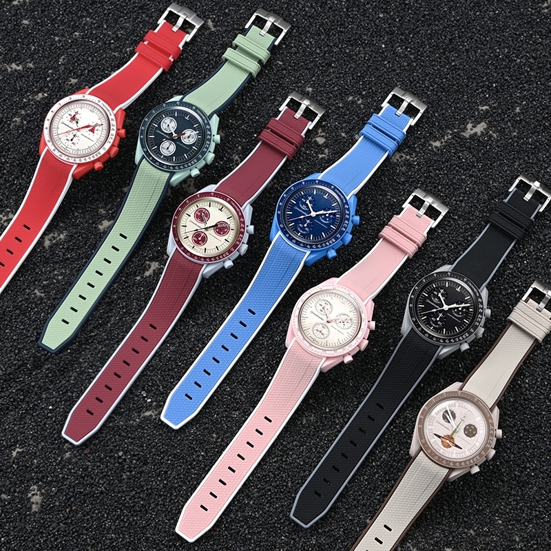 For Omega Swatch 20mm Curve Wa - Buckle Pin Ss 评论和价格