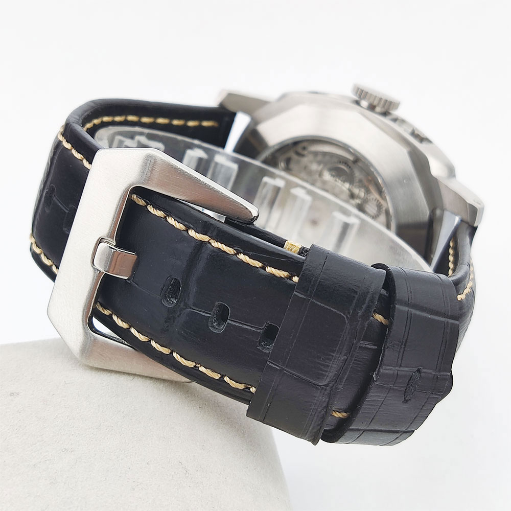 44mm Men's watch Seagull st255 - Stainless Bracelet Diver 评论和价格