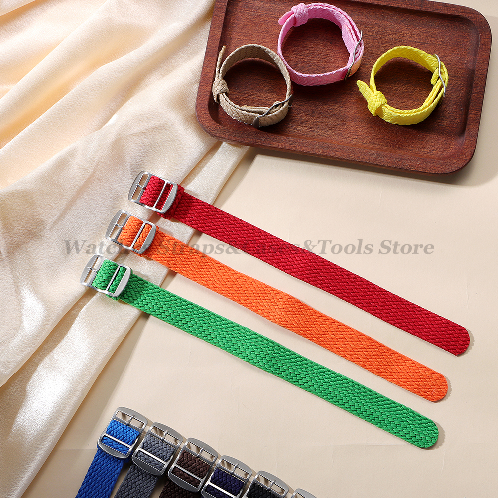 14mm 16mm 18mm 20mm 22mm Nylon - Perlon Strap Woven 评论和价格