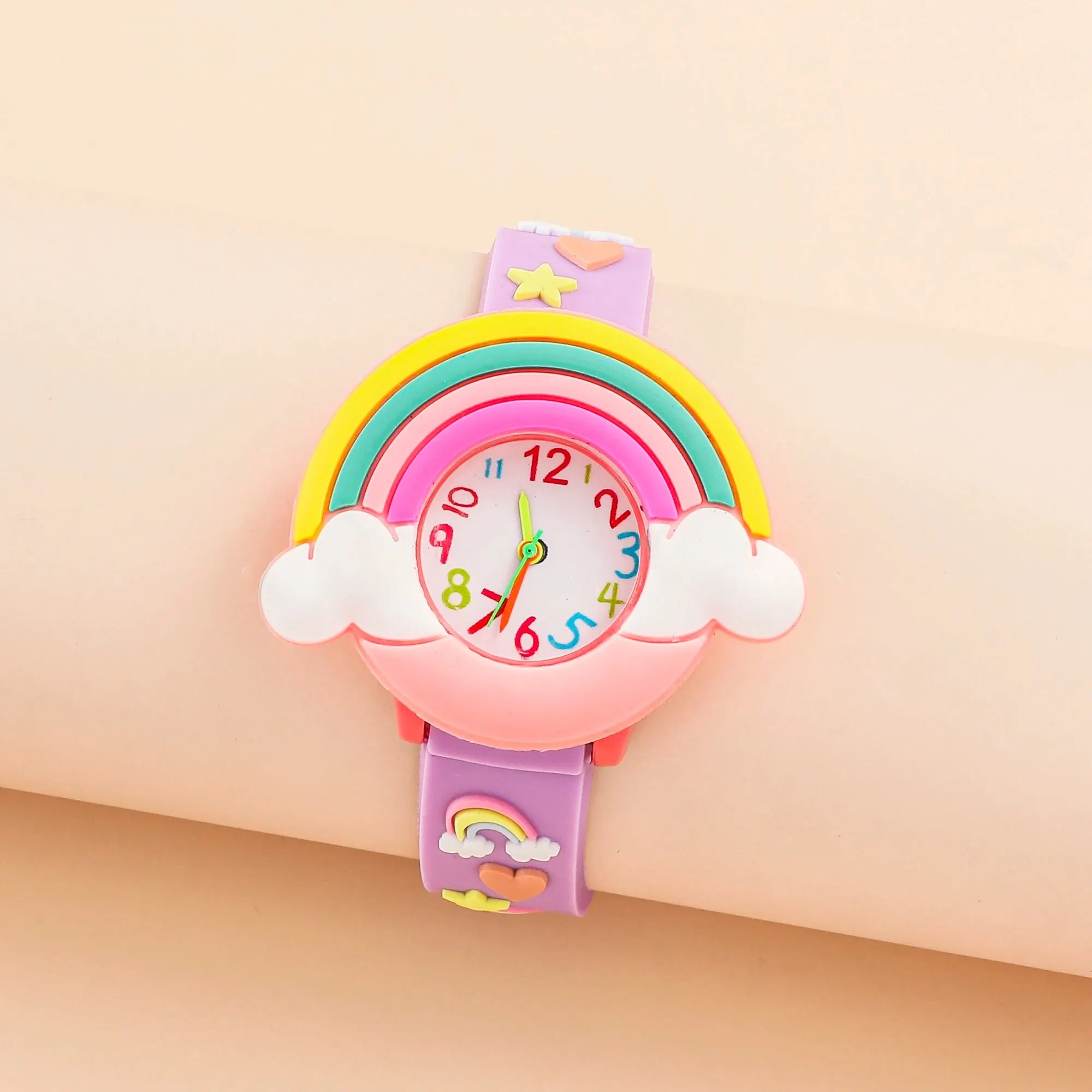 2024 New Rainbow Cloud Printed - Silicone Watch Band 22Mm 评论和价格