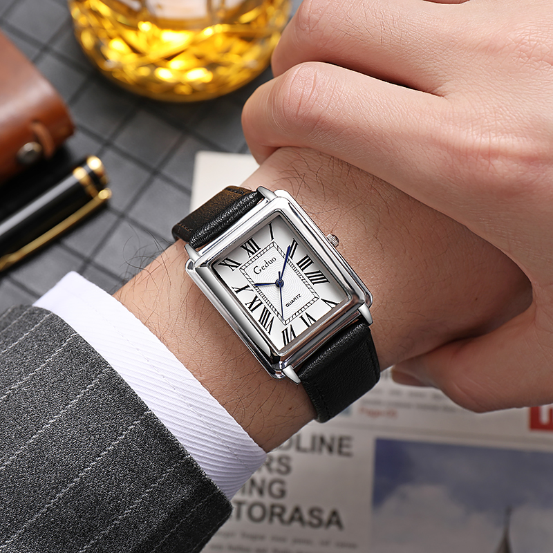 New Fashion Luxury Designer Re - Leather Watch Band Men 评论和价格