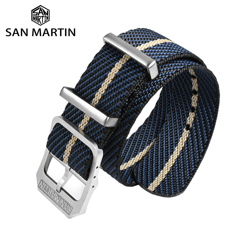 San Martin High Quality 20mm U - Nato Strap Nylon 评论和价格