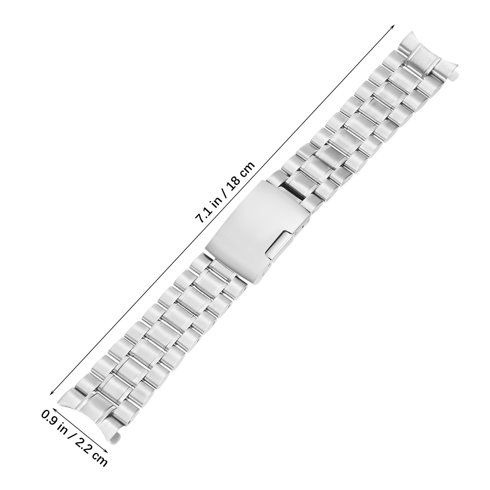 4Pcs Stainless Steel 22Mm Watc - Curved Spring Bar 评论和价格