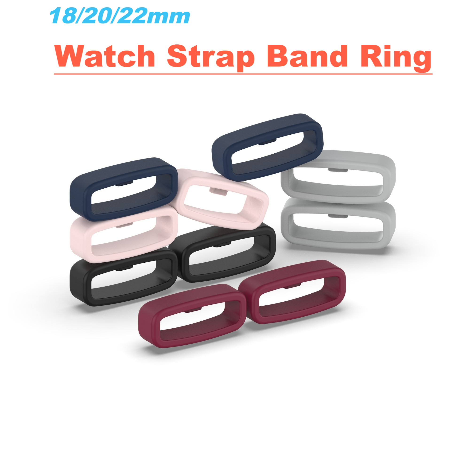 ​Rubber Watch Strap Band Keepe - Silicone Watch Band 22Mm 评论和价格