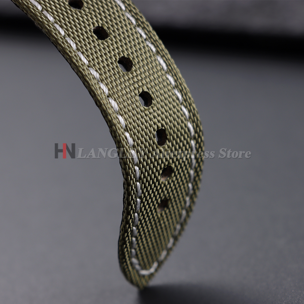 Genuine Sailcloth Nylon WatchB - Canvas Strap Watch 评论和价格