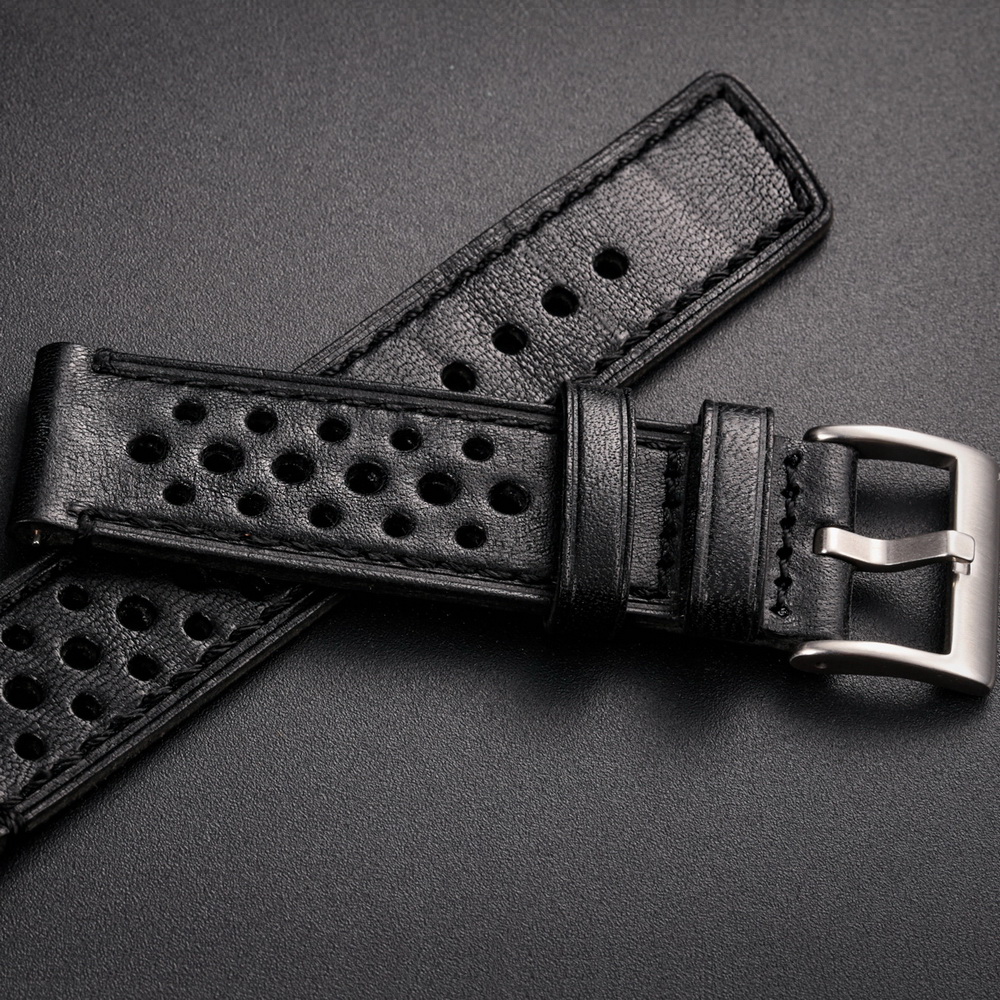 Hemsut Genuine Leather Watch B - Leather Strap Quick Release 评论和价格