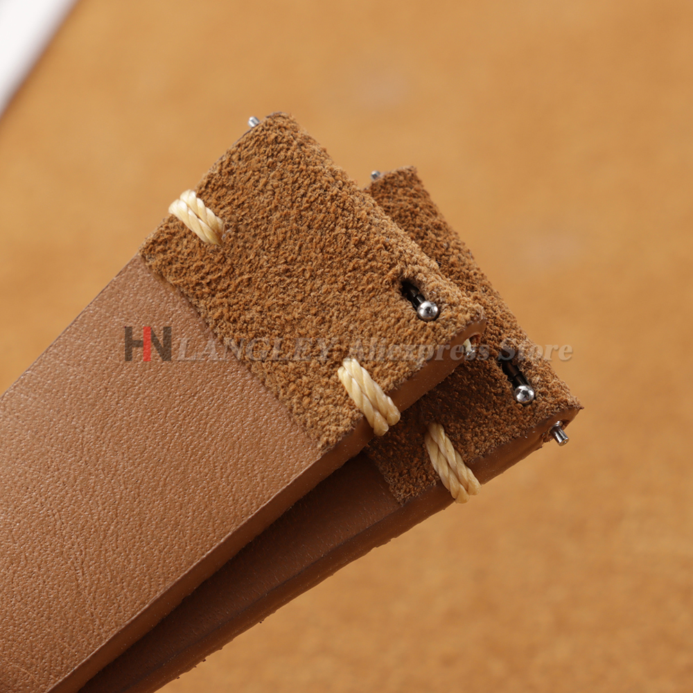 Suede Watch Strap 20mm 22mm Un - Suede Strap Watch 评论和价格