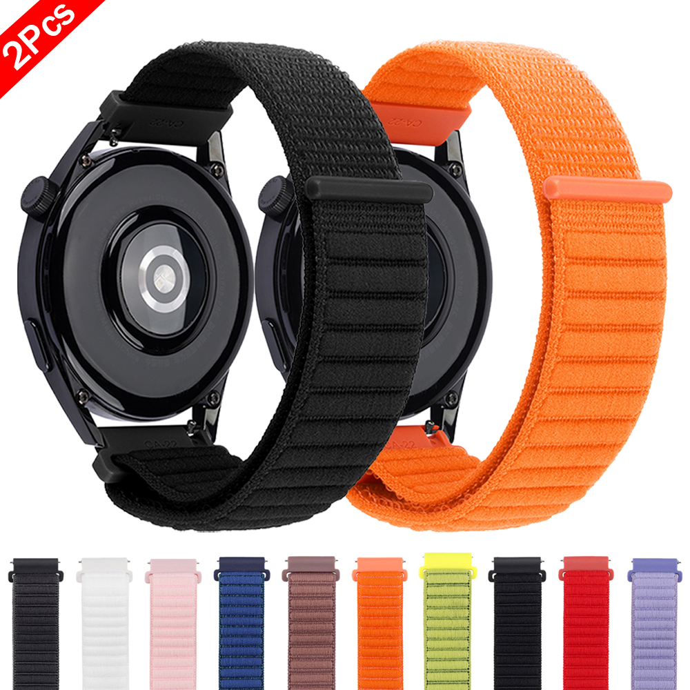20mm 22mm Nylon Sport Strap Fo - Sport Loop Velcro 评论和价格