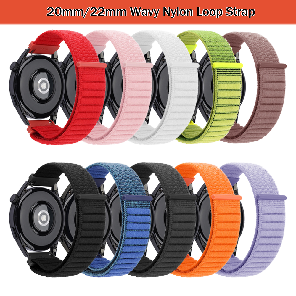 20mm 22mm Nylon Sport Strap Fo - Sport Loop Velcro 评论和价格