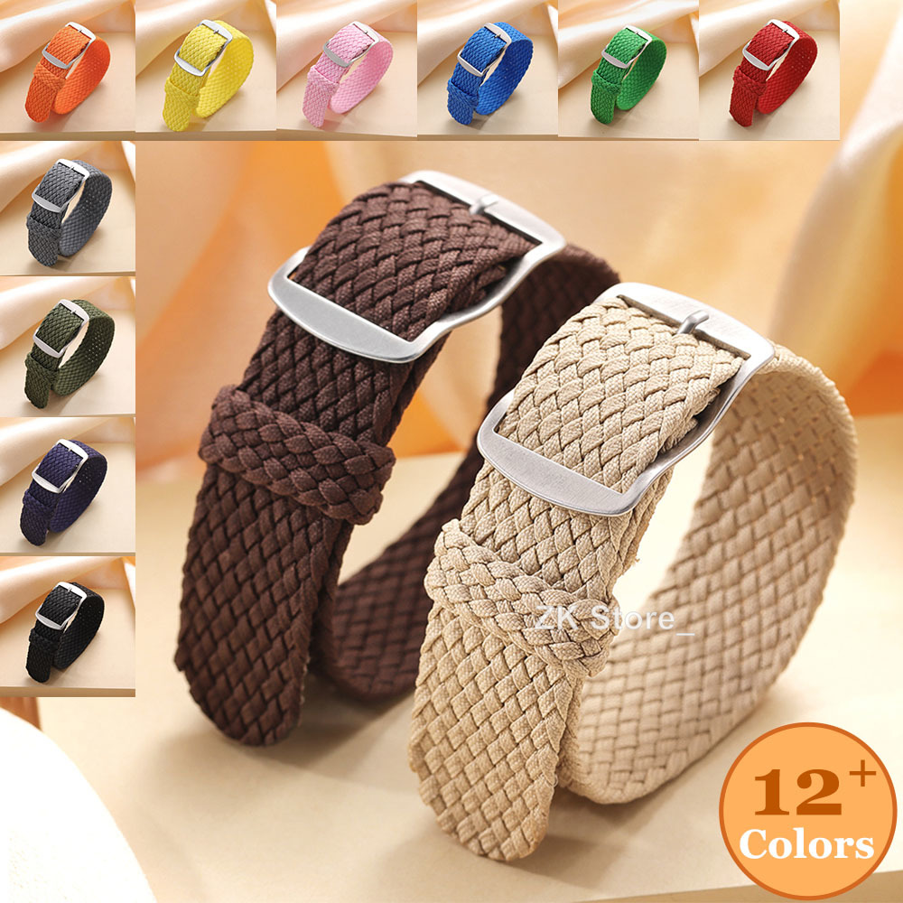 Fabric Woven Nylon Watch Band  - Perlon Strap Woven 评论和价格