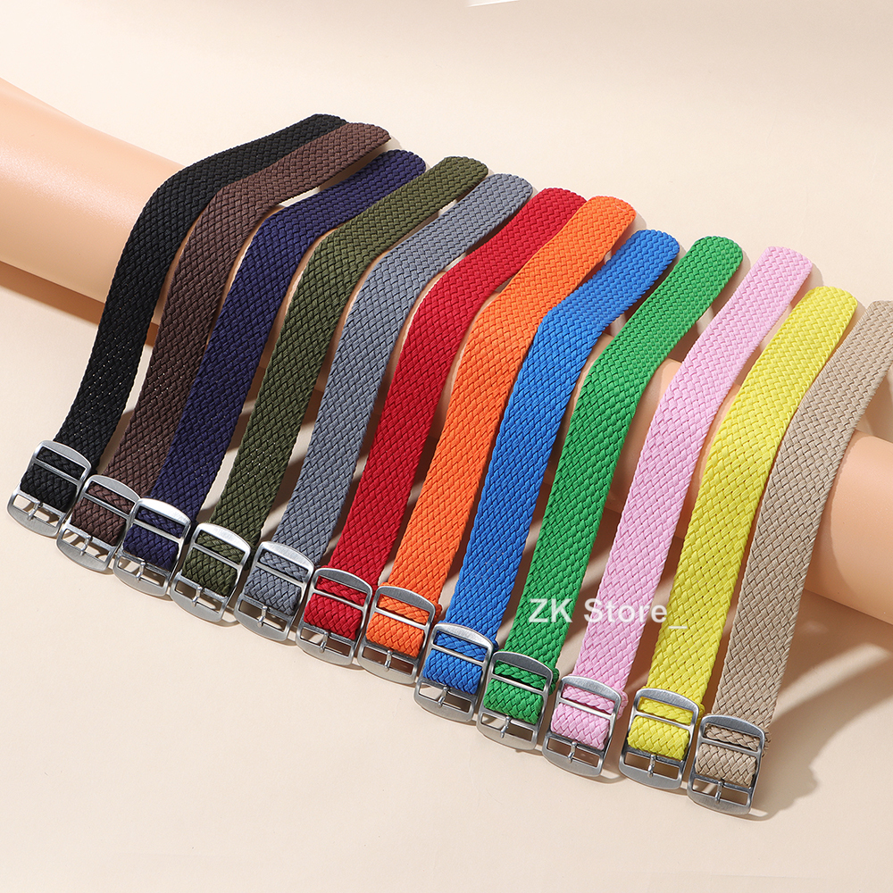 Fabric Woven Nylon Watch Band  - Perlon Strap Woven 评论和价格