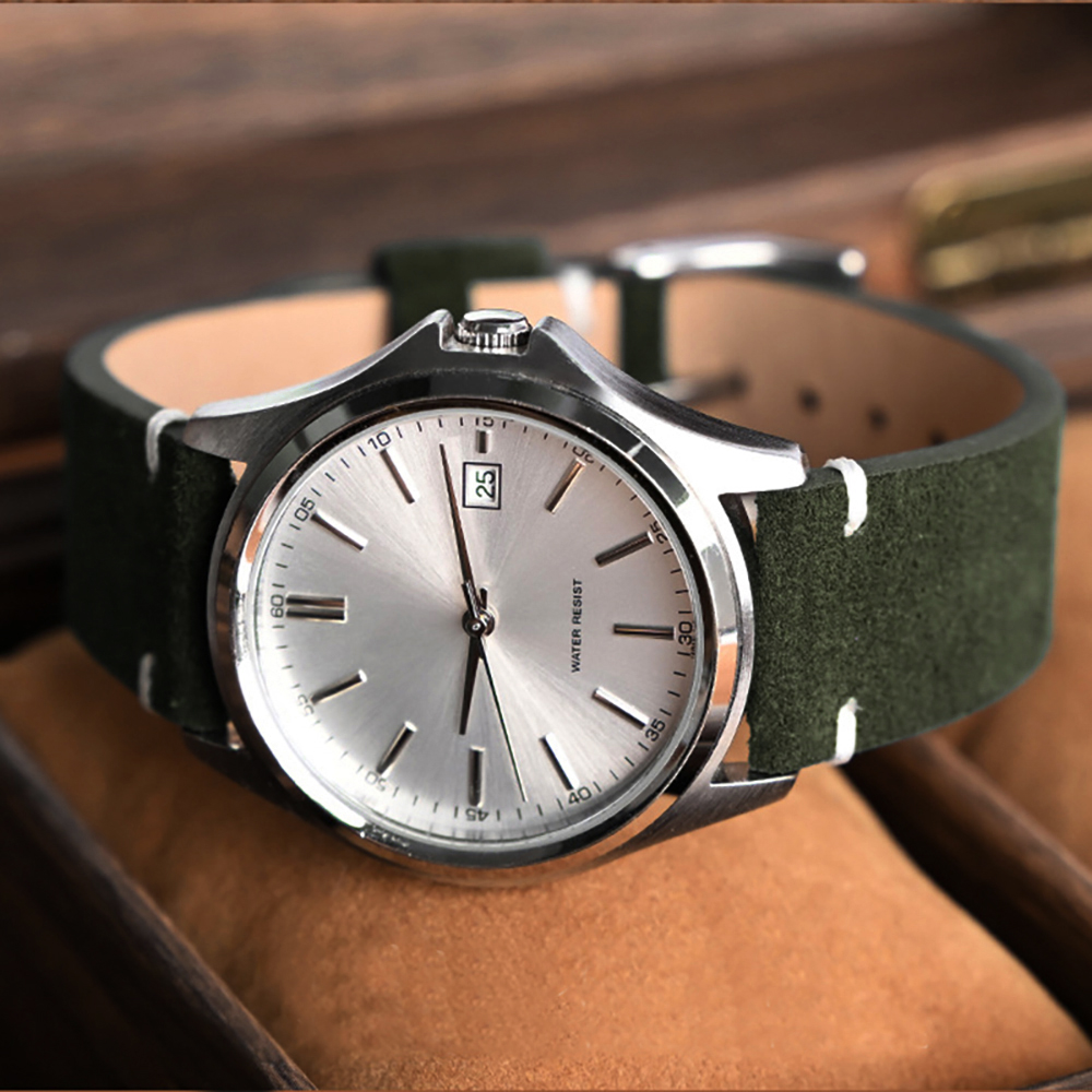 14mm 16mm 18mm Wristband Quick - Suede Strap Watch 评论和价格
