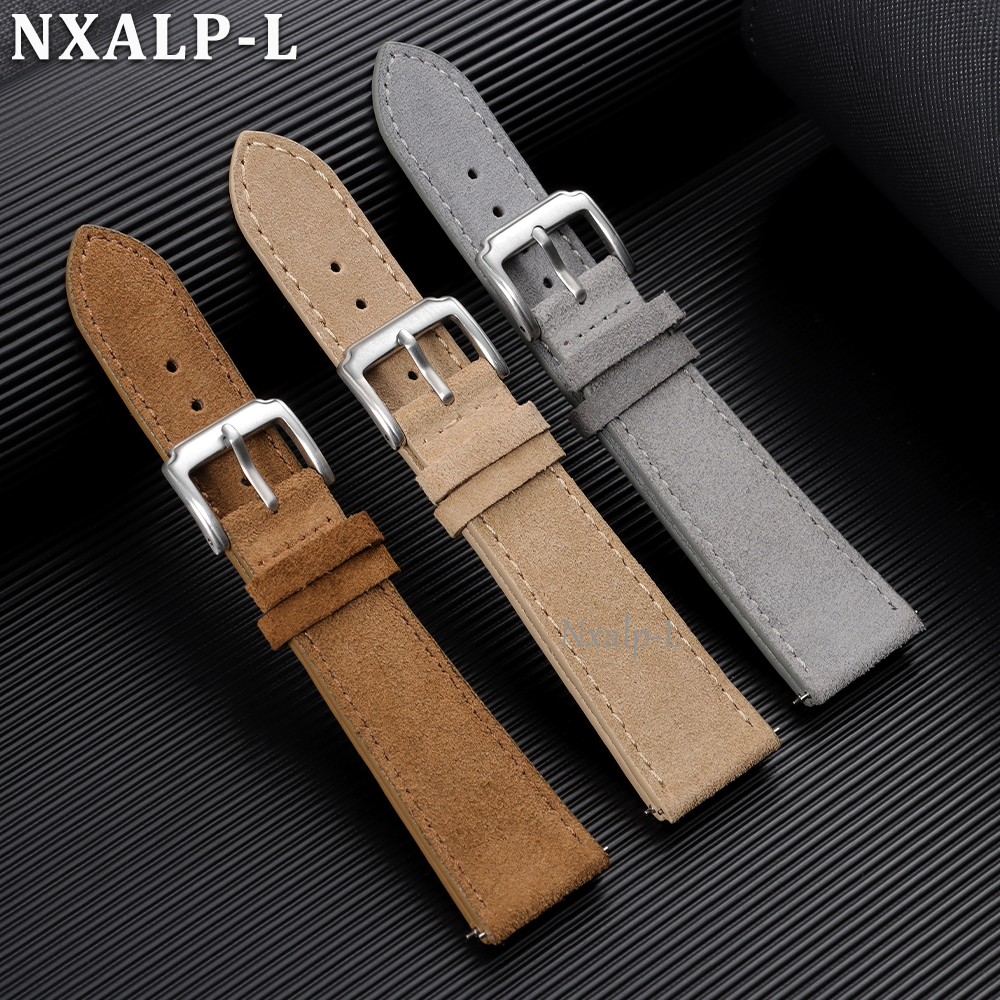 Vintage Suede Strap Soft Cowhi - Suede Strap Watch 评论和价格