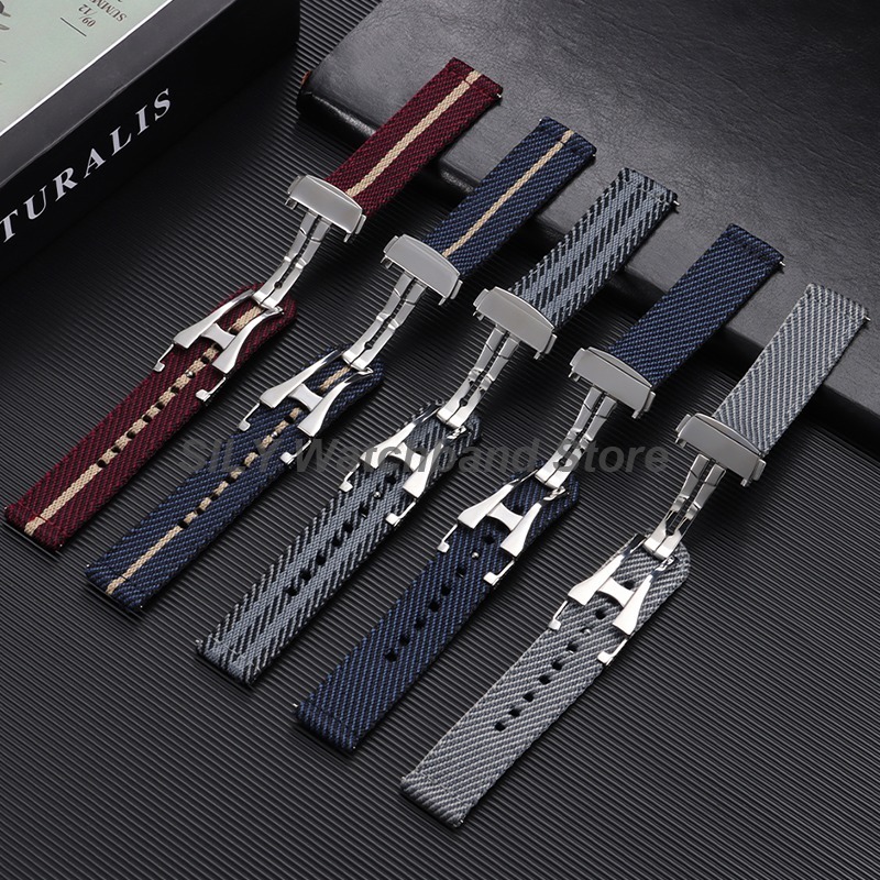 Woven Canvas Fabric Watch Band - Canvas Strap Watch 评论和价格