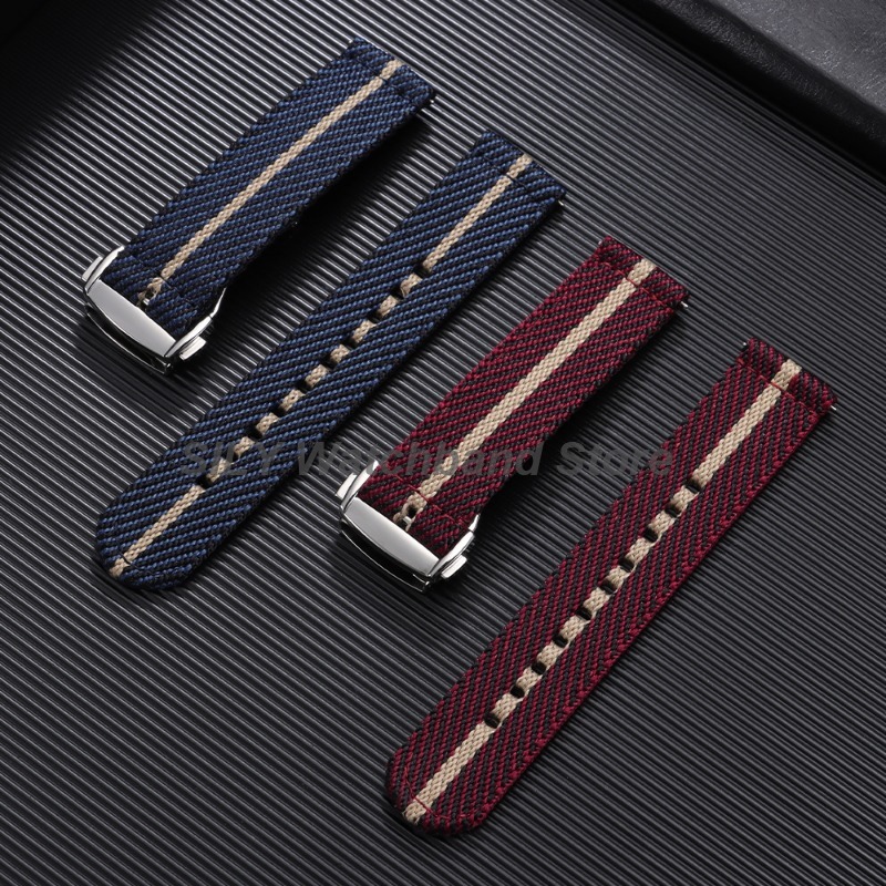 Woven Canvas Fabric Watch Band - Canvas Strap Watch 评论和价格