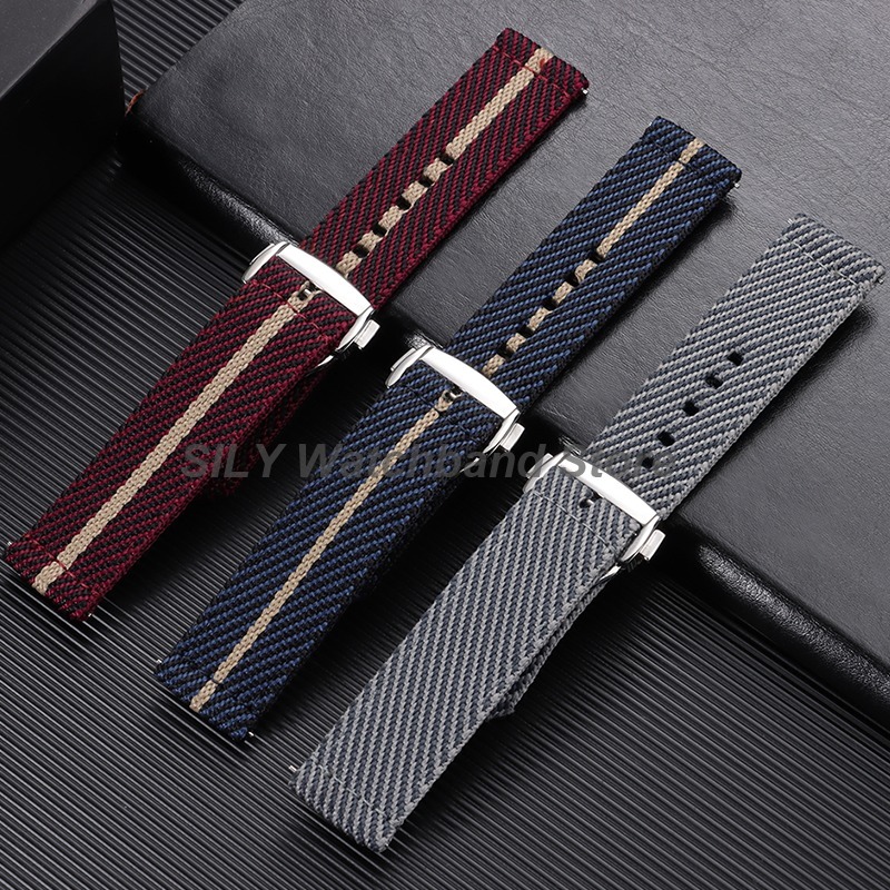 Woven Canvas Fabric Watch Band - Canvas Strap Watch 评论和价格
