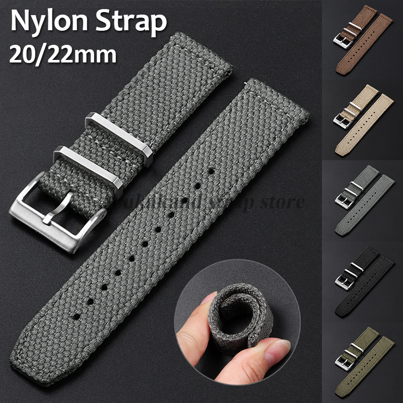 20mm 22mm High Quality Nylon W - Canvas Strap Watch 评论和价格