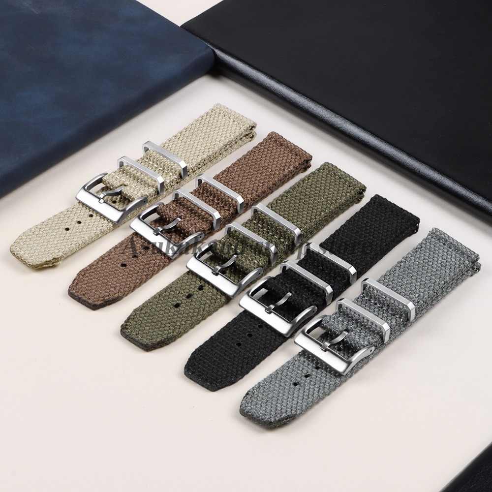 20mm 22mm High Quality Nylon W - Canvas Strap Watch 评论和价格