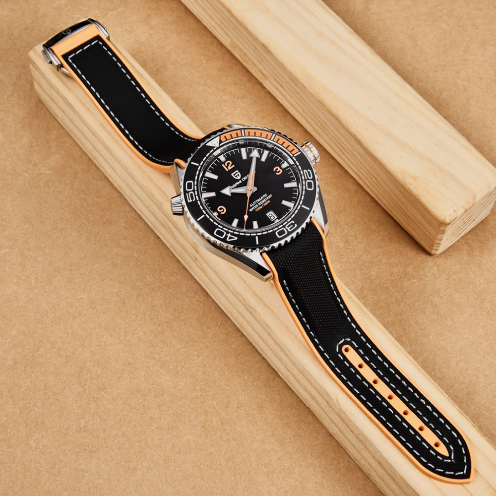 PAGANI DESIGN Diving Watch 100 - Rubber Strap Diver 评论和价格