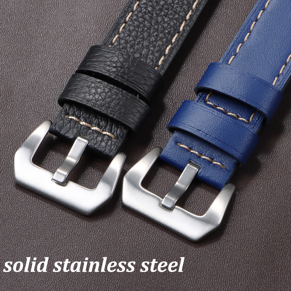 18mm 20mm 22mm 24mm Genuine Le - Suede Strap Watch 评论和价格