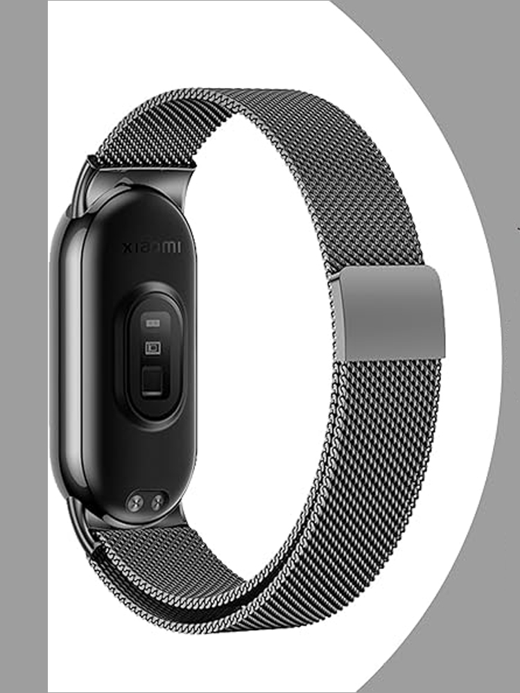 Strap For Xiaomi Mi Band 8 9 a - Milanese Loop Magnetic 评论和价格