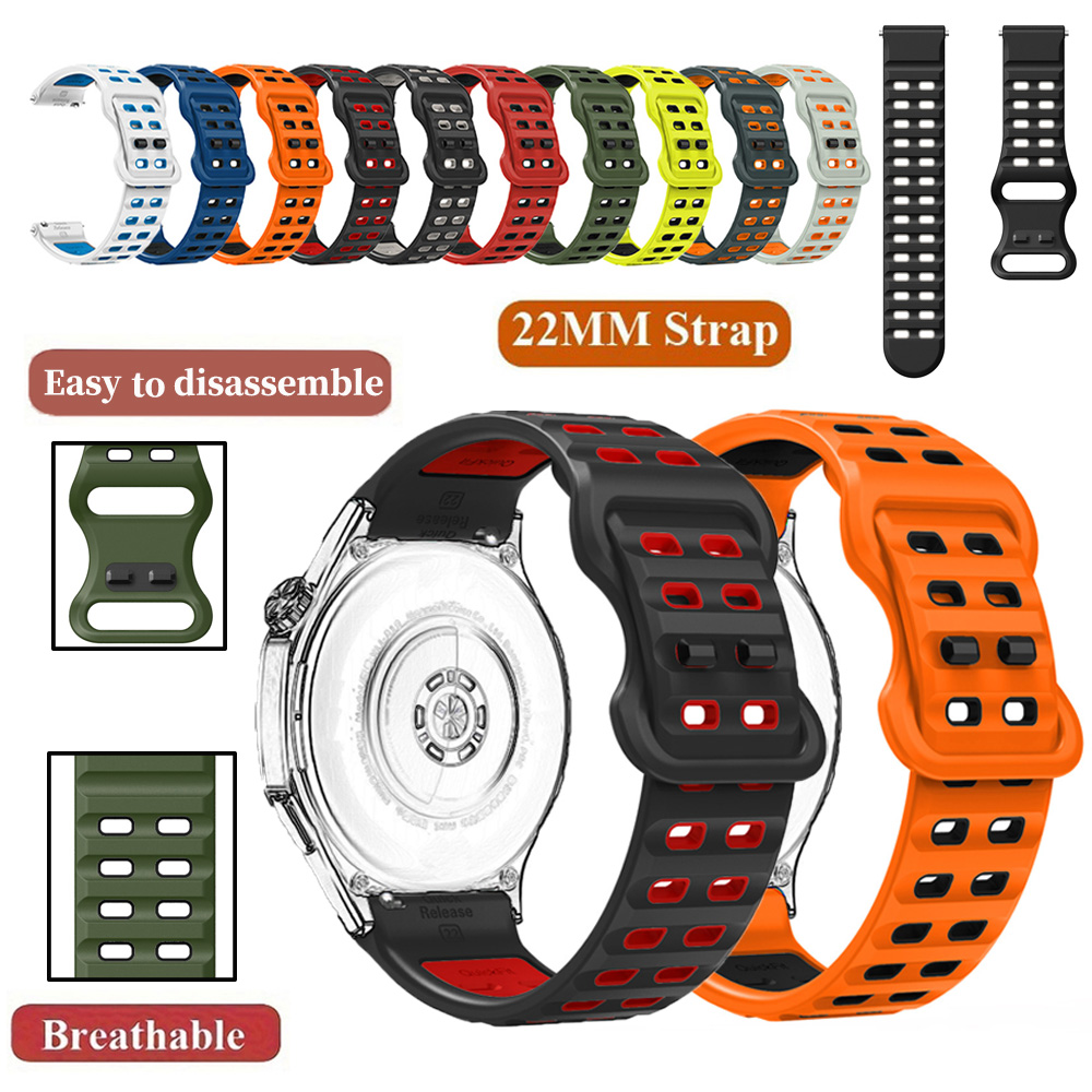 Silicone 22mm Strap For Garmin - Mesh Strap Metal 评论和价格