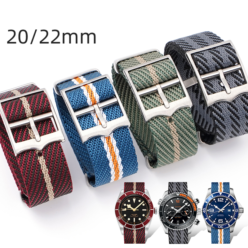 20mm 22mm Weave Canvas Nylon S - Nato Strap Nylon 评论和价格