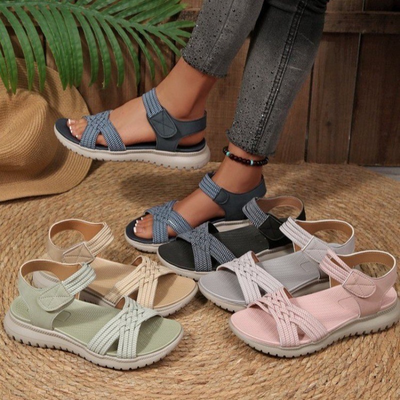 Women Sport Sandals Velcro Clo - Sport Loop Velcro 评论和价格