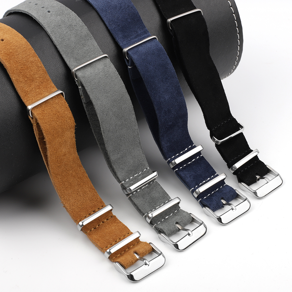 Soft Retro Suede Genuine Leath - Suede Strap Watch 评论和价格