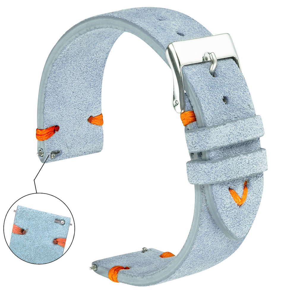 Suede Watch Straps 18mm 20mm H - Suede Strap Watch 评论和价格
