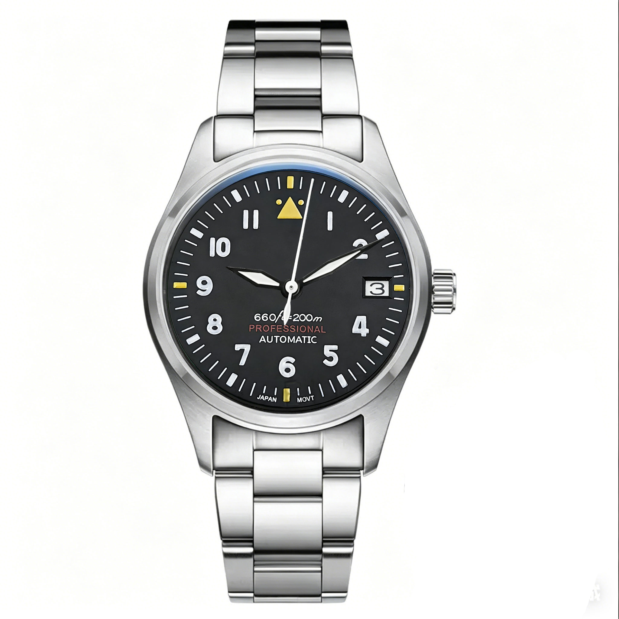 Custom LOGO 36mm 39mm Pilot Wa - Stainless Bracelet Diver 评论和价格