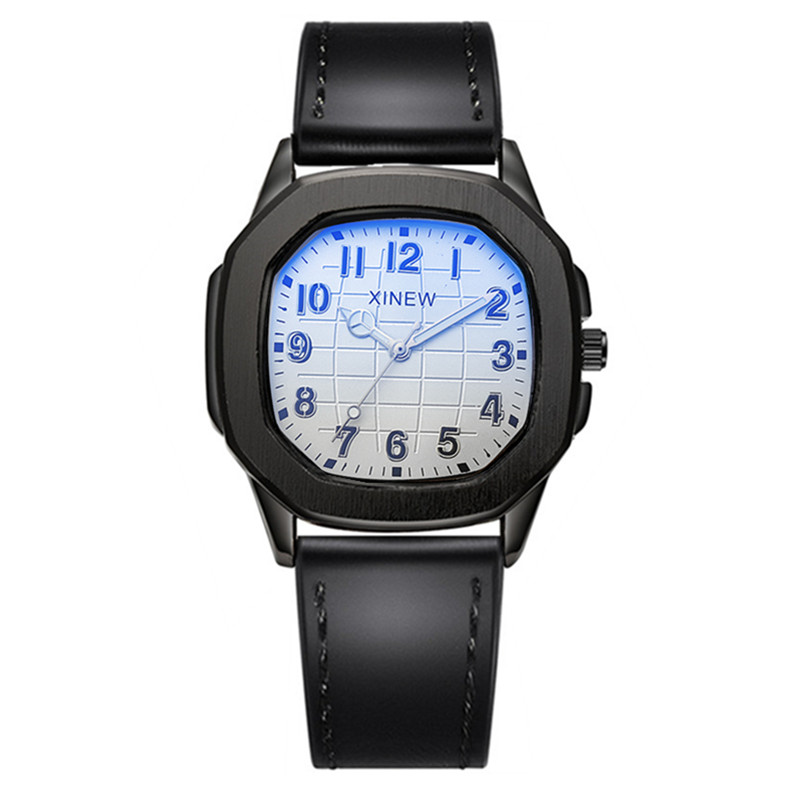 1pc / lot Original XINEW Brand - Leather Watch Band Men 评论和价格