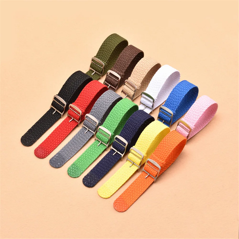 Nylon Strap 14mm 16mm 18mm 20m - Perlon Strap Woven 评论和价格
