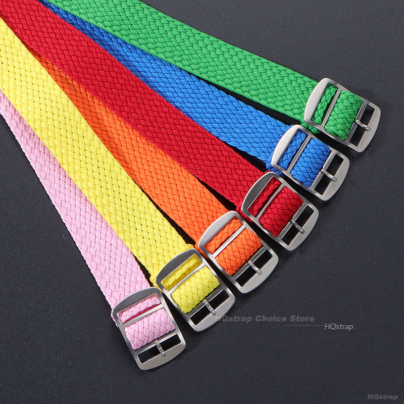 16mm 18mm 20mm 22mm Strap for  - Perlon Strap Woven 评论和价格