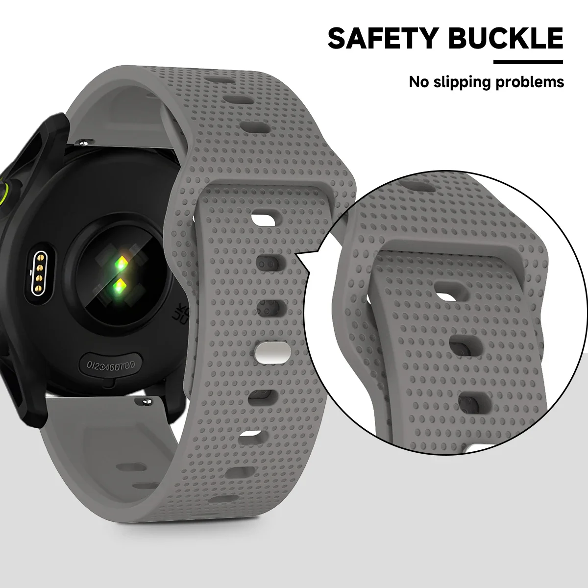 20mm 22mm Silicone Watch Strap - Silicone Watch Band 22Mm 评论和价格