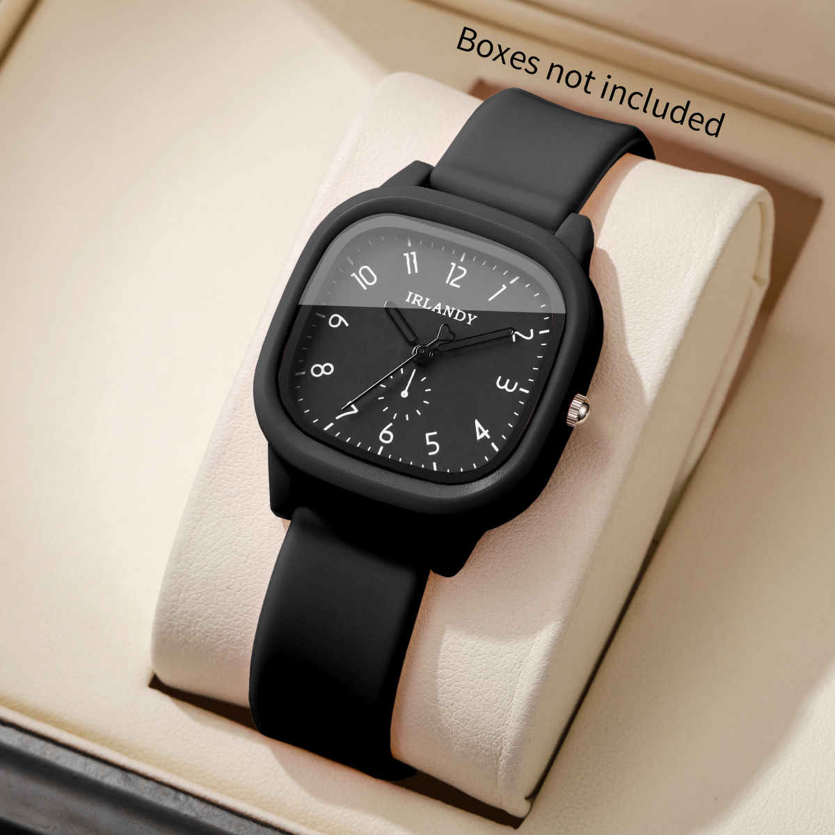 Fashion Square Women Quartz Wa - Silicone Band Women 评论和价格