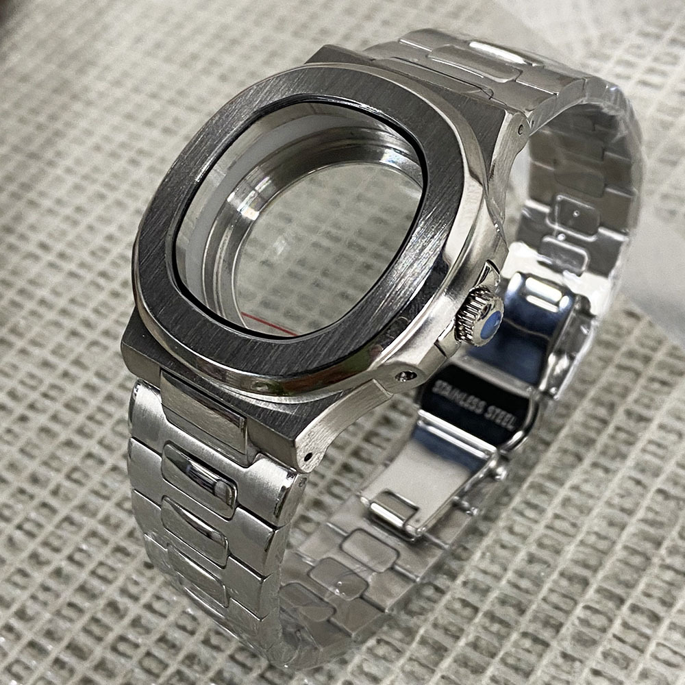 40mm Nautilus Watch Case Mod K - Butterfly Clasp Deployant 评论和价格