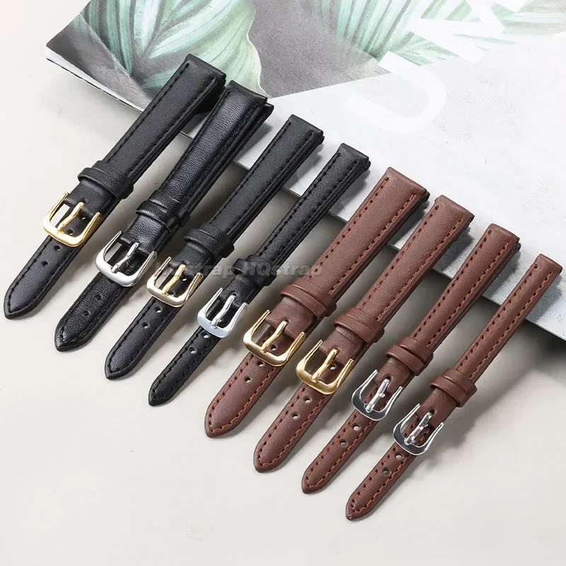PU Leather Strap 10mm 12mm 14m - Suede Strap Watch 评论和价格