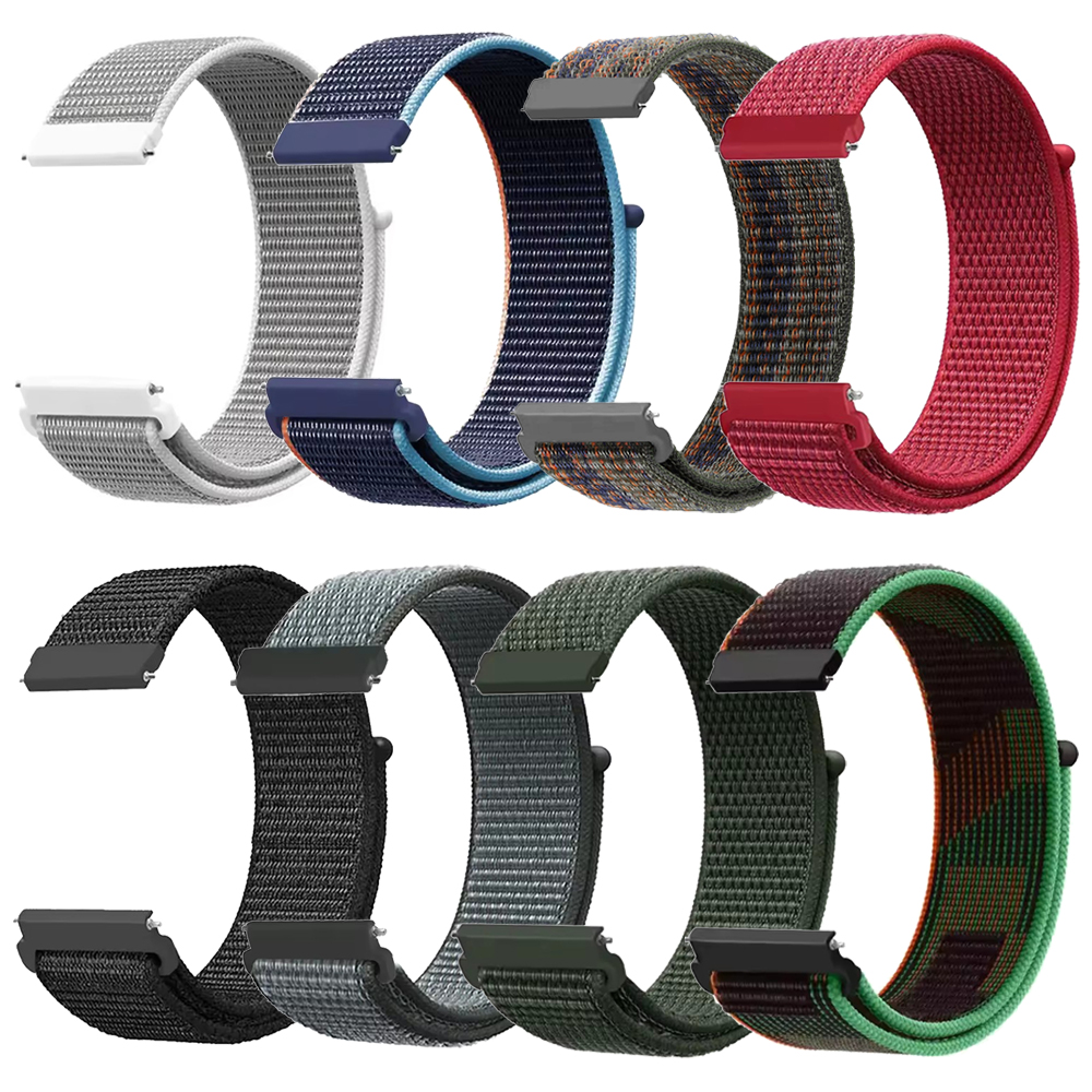 2Pcs 22mm Nylon Sport Strap Fo - Sport Loop Velcro 评论和价格