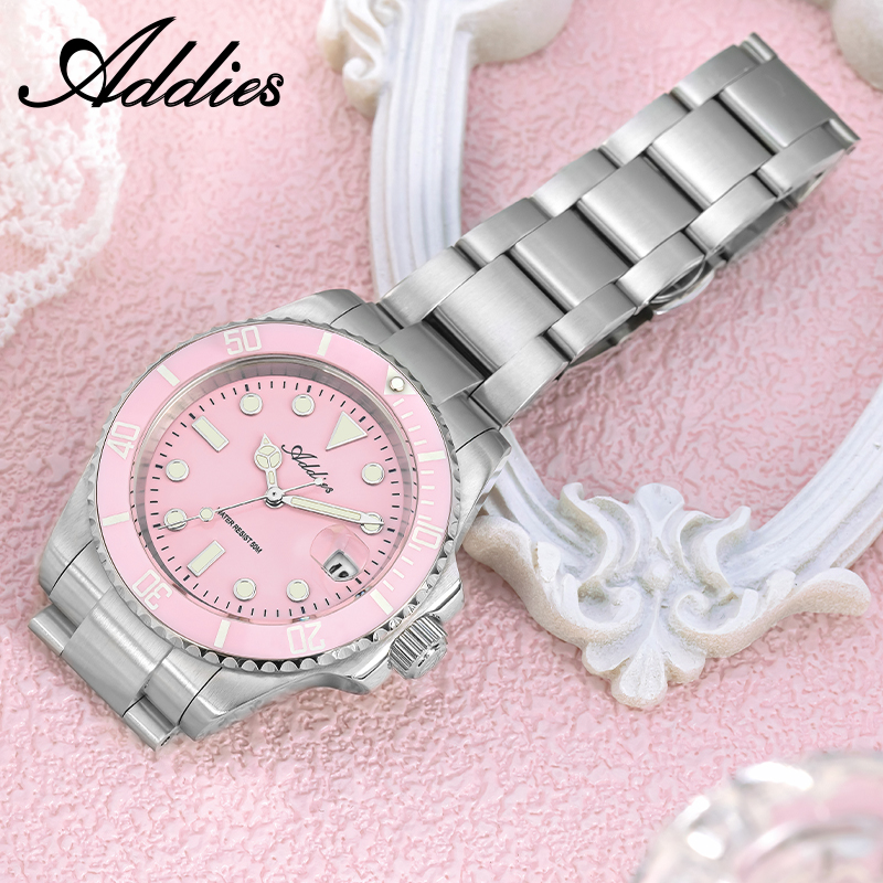 Addies New Women Watches Luxur - Butterfly Clasp Deployant 评论和价格
