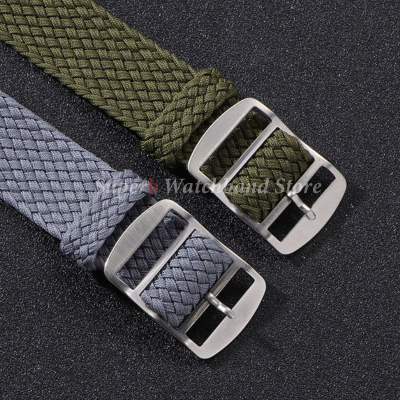 Nylon Woven Canvas Watch Band  - Perlon Strap Woven 评论和价格