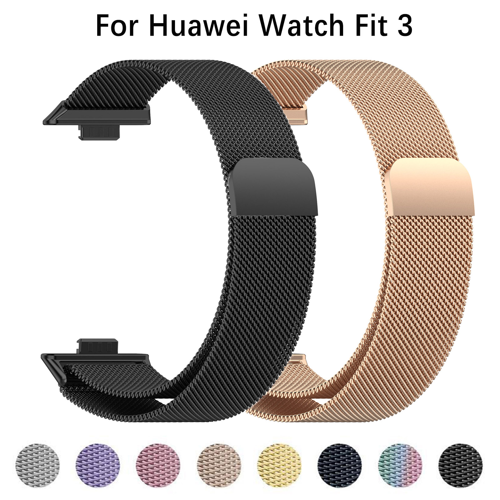 Milanese Loop Strap for Huawei - Milanese Loop Magnetic 评论和价格